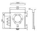 Mercedes Sprinter CTA Cab Seat Swivel Base plate